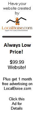 Have your website created by LocalBoise.com